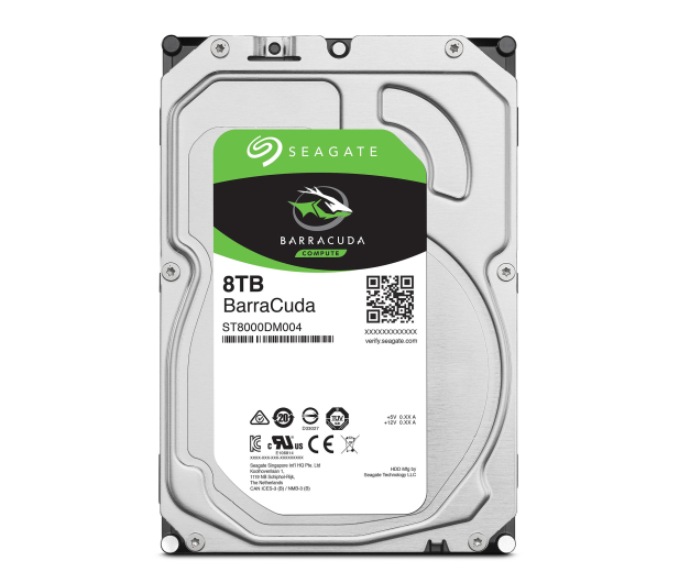 SEAGATE BarraCuda 8TB 3,5'' ST8000DM004 - 528611 - zdjęcie 2